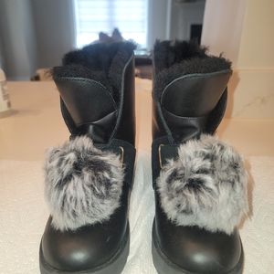 UGG pom pom booties